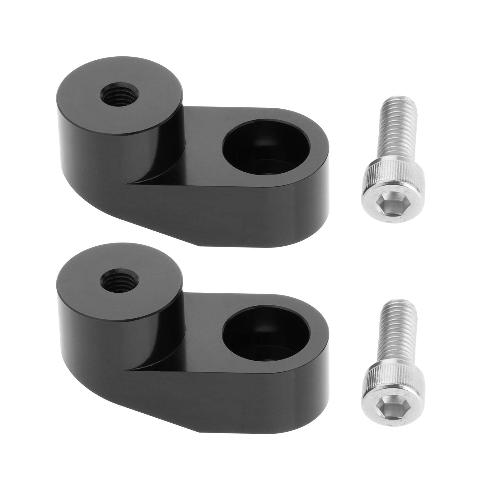 Kesoto Adjustable Mirror Mount Risers Kit - Side View Mirror Extenders & Adapters for Polaris Slingshot (2015-2020) | Enhanced Visibility & Custom Fit for Road Trips & Daily Commuting