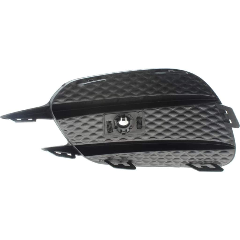 Mercedes-Benz E300 E400 Fog Light Cover Passenger Side 2017-2018 | Textured Black Replacement | Sedan & Wagon Compatible | OEM MB1039182 2138856800 | Perfect for Foggy Weather & Night Driving Protection