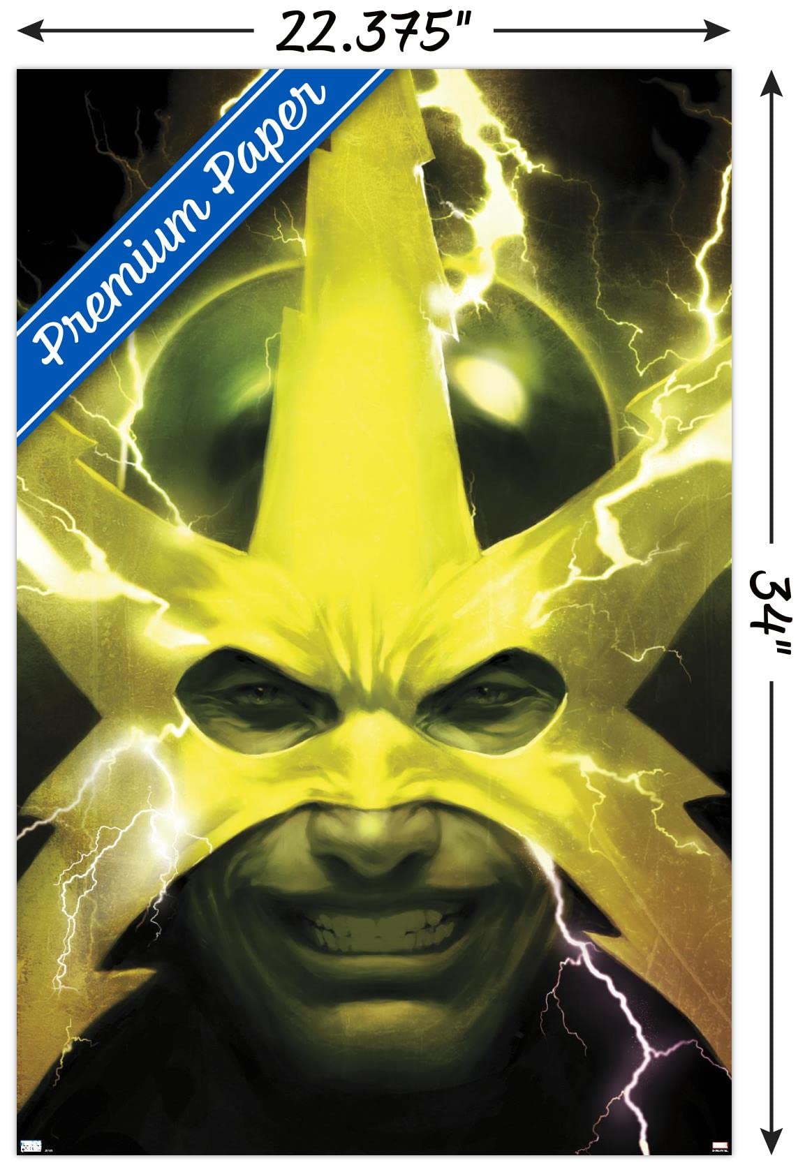 Marvel Comics Electro - Web of Spider-Man #2 Premium Wall Poster 34