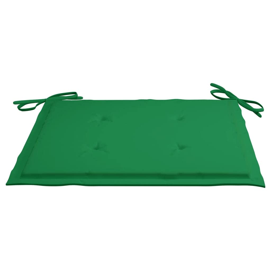4-Piece Outdoor Garden Chair Cushions Set with Ties - 15.7
