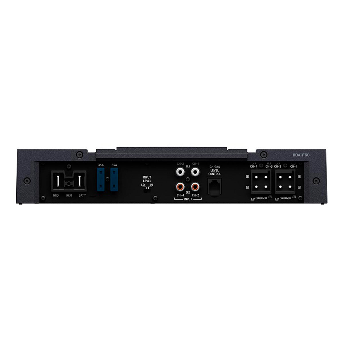Alpine HDA F60 Status Series 4 Channel Car Amplifier - High Power Audio System for Cars, Trucks & SUVs - Perfect for Upgrading Vehicle Sound System