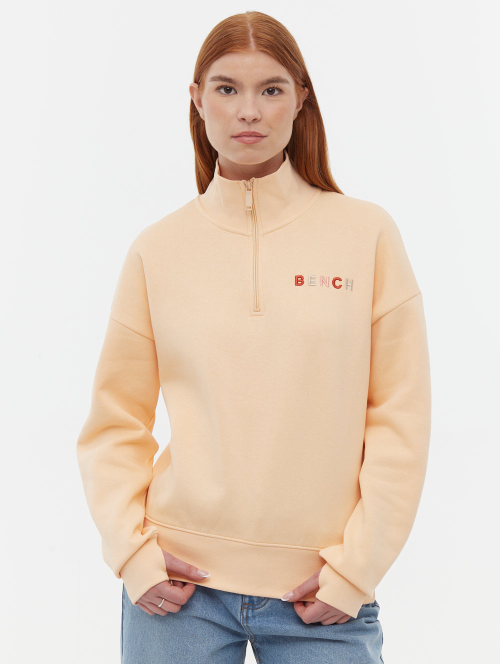 Huntley Quarter Zip Funnel Neck Sweatshirt for Men - Comfortable Pullover Fleece Hoodie for Outdoor Activities, Hiking & Casual Wear