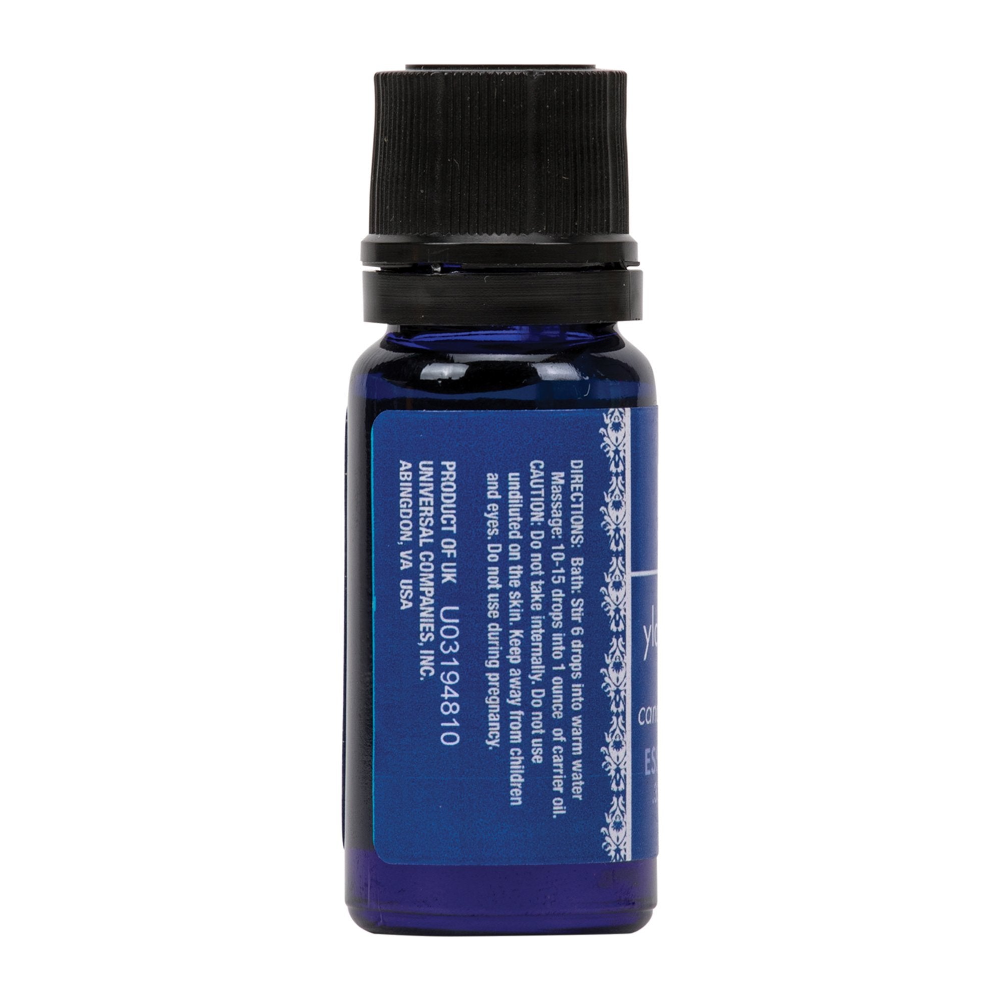 ESS Ylang Ylang Essential Oil 10ml - 100% Pure Natural Aromatherapy Oil for Relaxation, Skin & Hair Care - Perfect for Diffusers, Massage & DIY Beauty Products