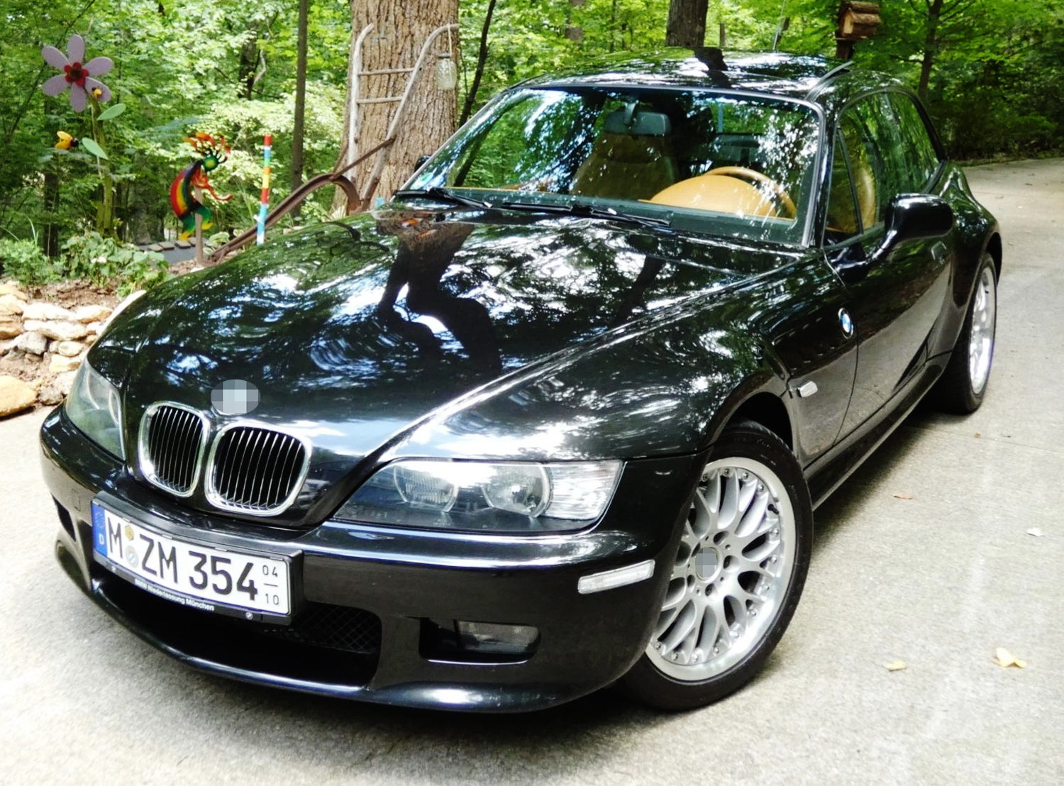 96-02 BMW Z3 Euro Clear Lens Front Bumper with White Full LED Strip Side Markers - Upgrade for Enhanced Visibility & Style (Perfect for Night Driving & Car Shows)