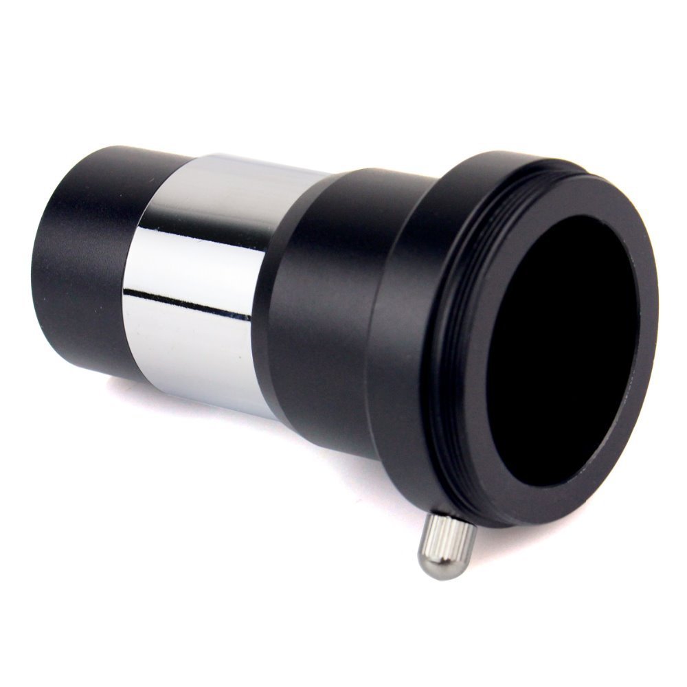 Bysameyee 2X Barlow Lens 1.25 Inch - Fully Multi-Coated Metal Telescope Eyepiece with M42 Thread Camera Adapter - Compatible with Celestron, Orion & Meade Telescopes for Astrophotography & Lunar Observation