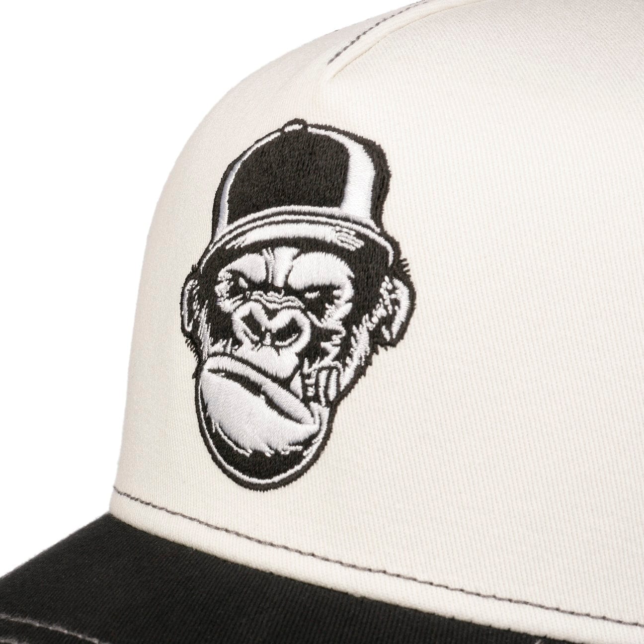 FWS Angry Ape Trucker Hat - Adjustable Snapback Baseball Cap for Men & Women | Perfect for Outdoor Activities, Sports, and Casual Streetwear Fashion