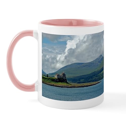 White/Pink Inside - Duart Castle Mug