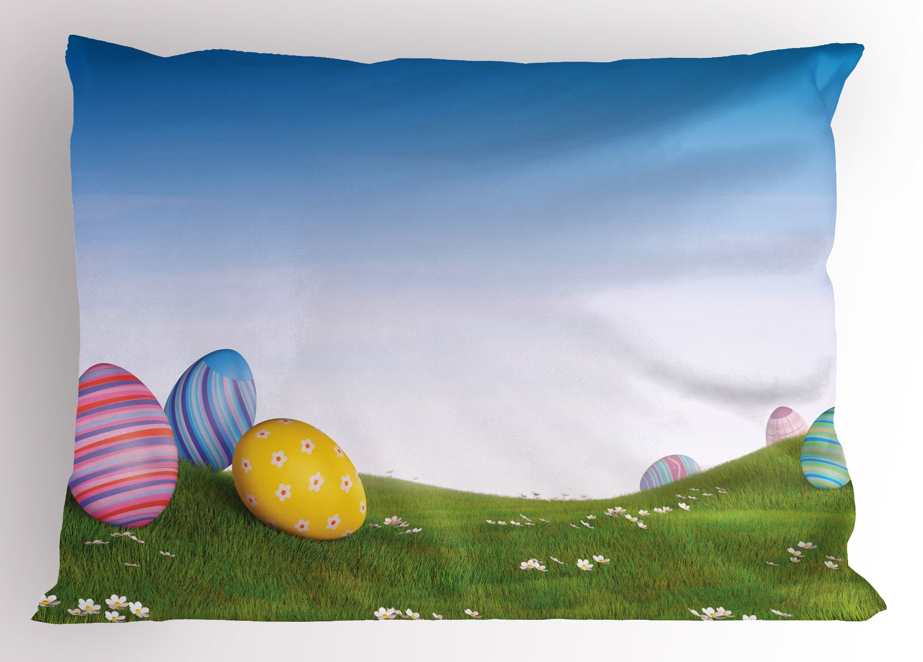 Ambesonne Easter Pillow Sham - King Size 36