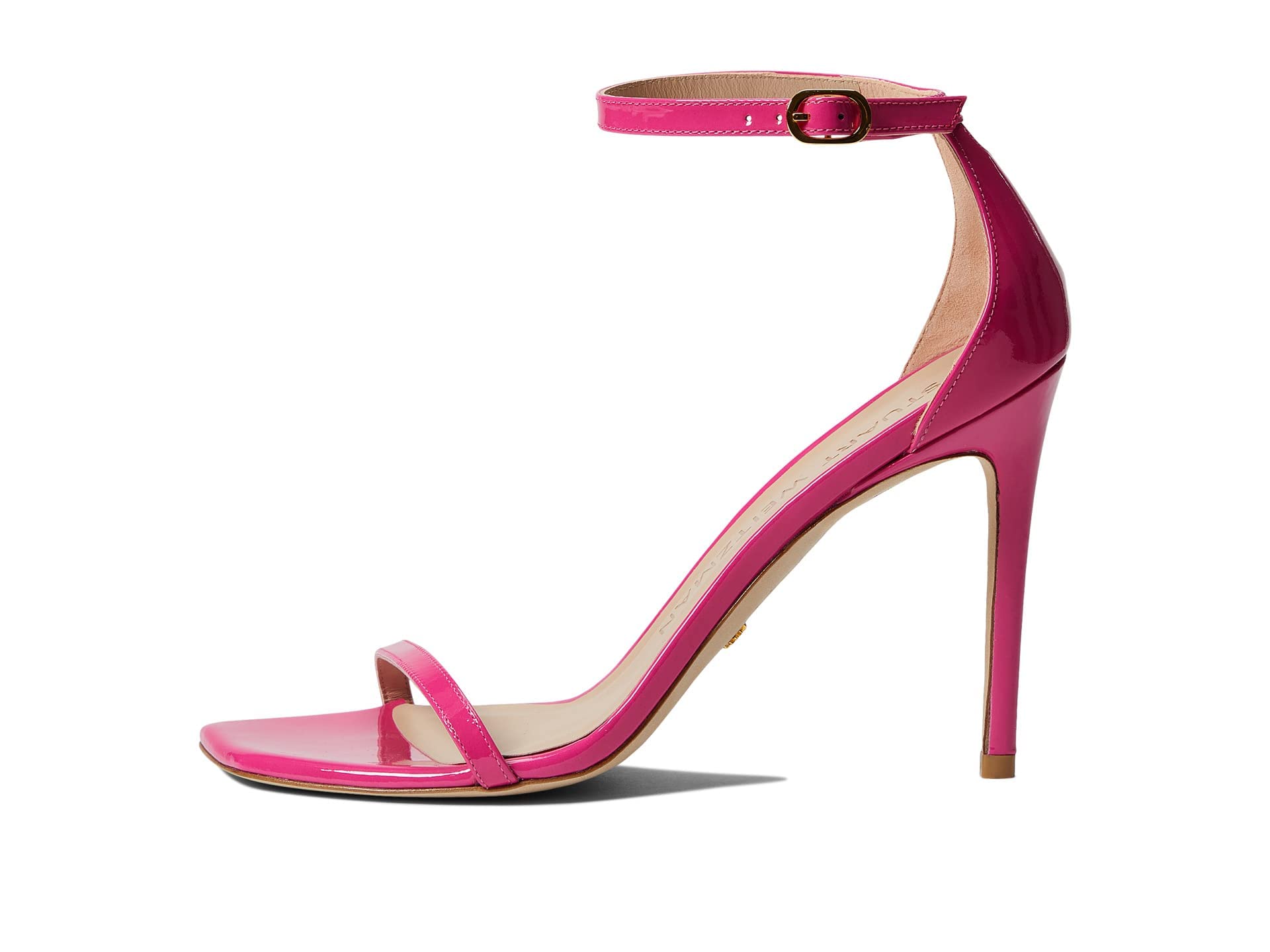 Stuart Weitzman Women's Nudist Glam Sandals - Elegant High Heel Open Toe Strappy Sandals for Women | Perfect for Weddings, Parties & Summer Outfits