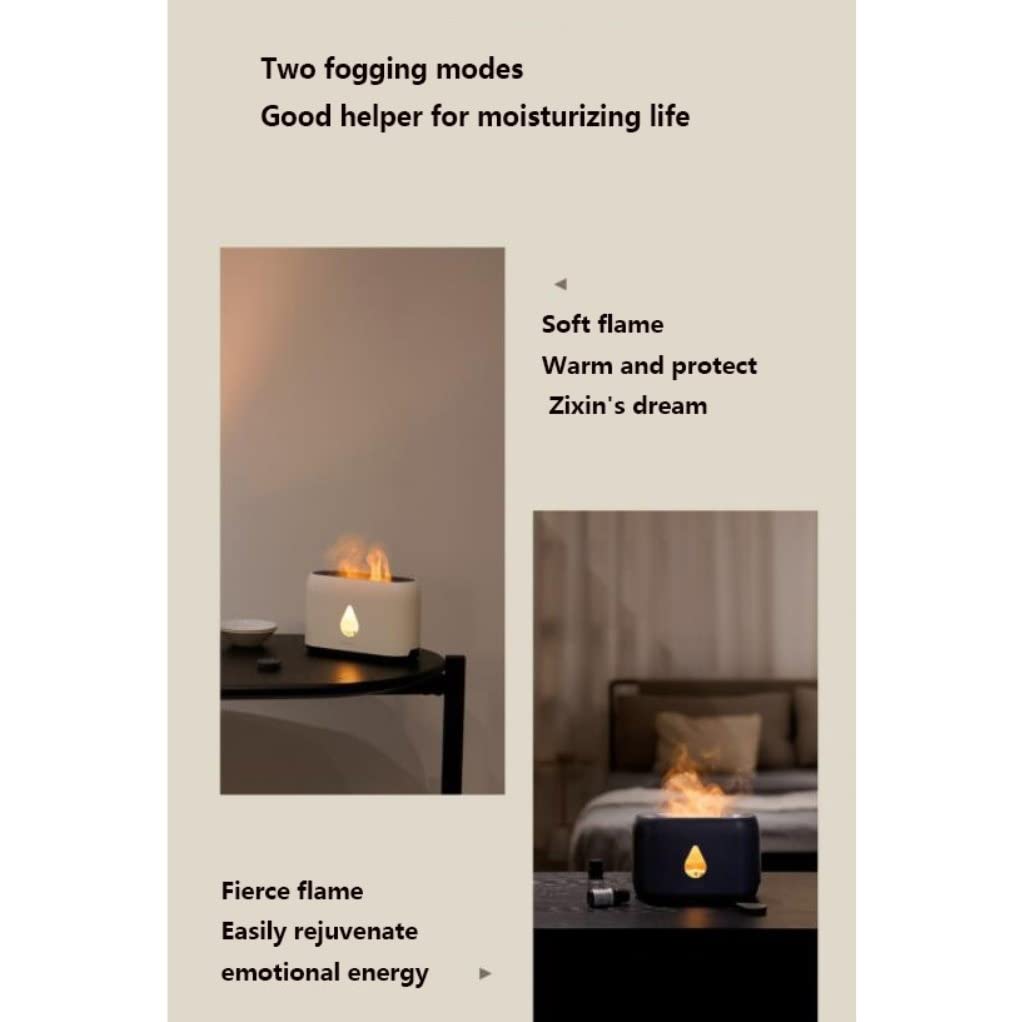 Grafken 200mL Ultrasonic Aromatherapy Diffuser & Humidifier with Remote Control, 7-Color LED Night Light, Timer & Auto-Off - Perfect for Bedroom, Yoga Studio & Spa Relaxation (Color: D)
