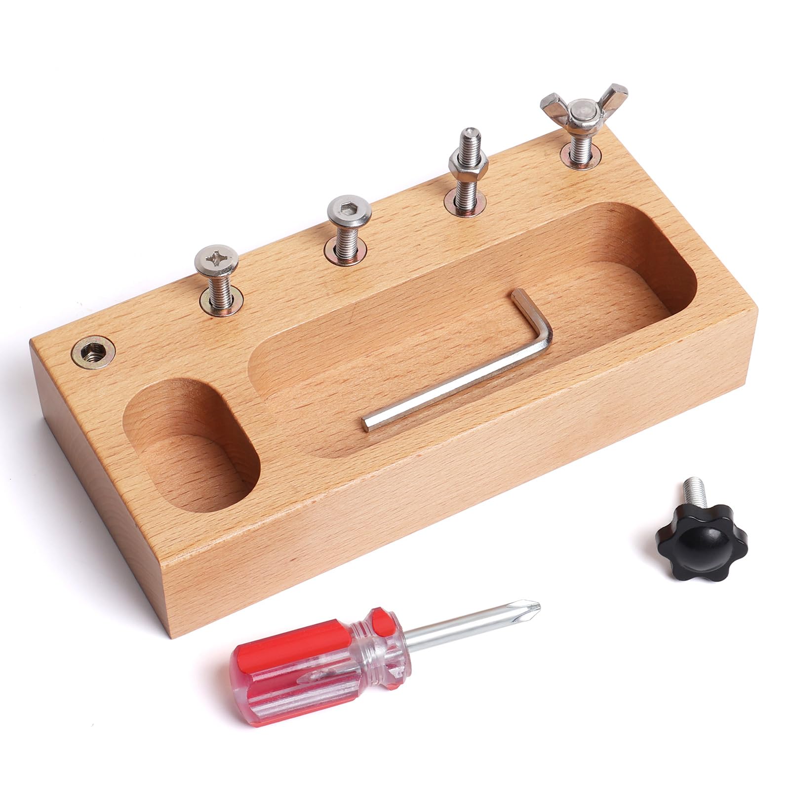 **Kids Screwdriver Toy Set - Toddler Busy Board Sensory Toys, Fine Motor Skills Learning Tools for 3-5 Year Olds, Autism Sensory Toys for Preschool Activities - Perfect for DIY Play, Classroom & Therapy Use**