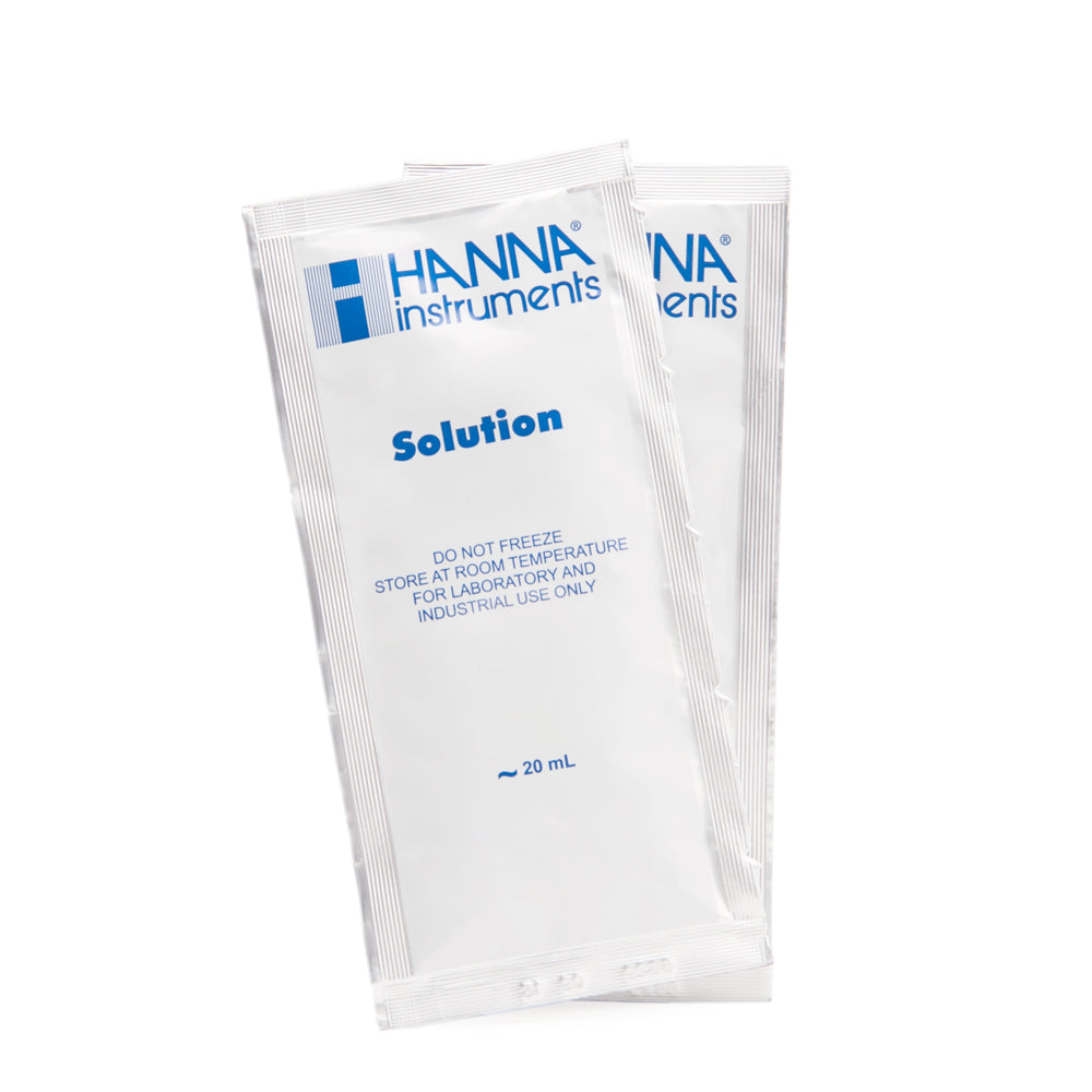 Hanna Instruments HI70024P 35 PPT Salinity Calibration Solution - Single Sachet Pack for Aquariums, Marine Testing & Water Quality Analysis