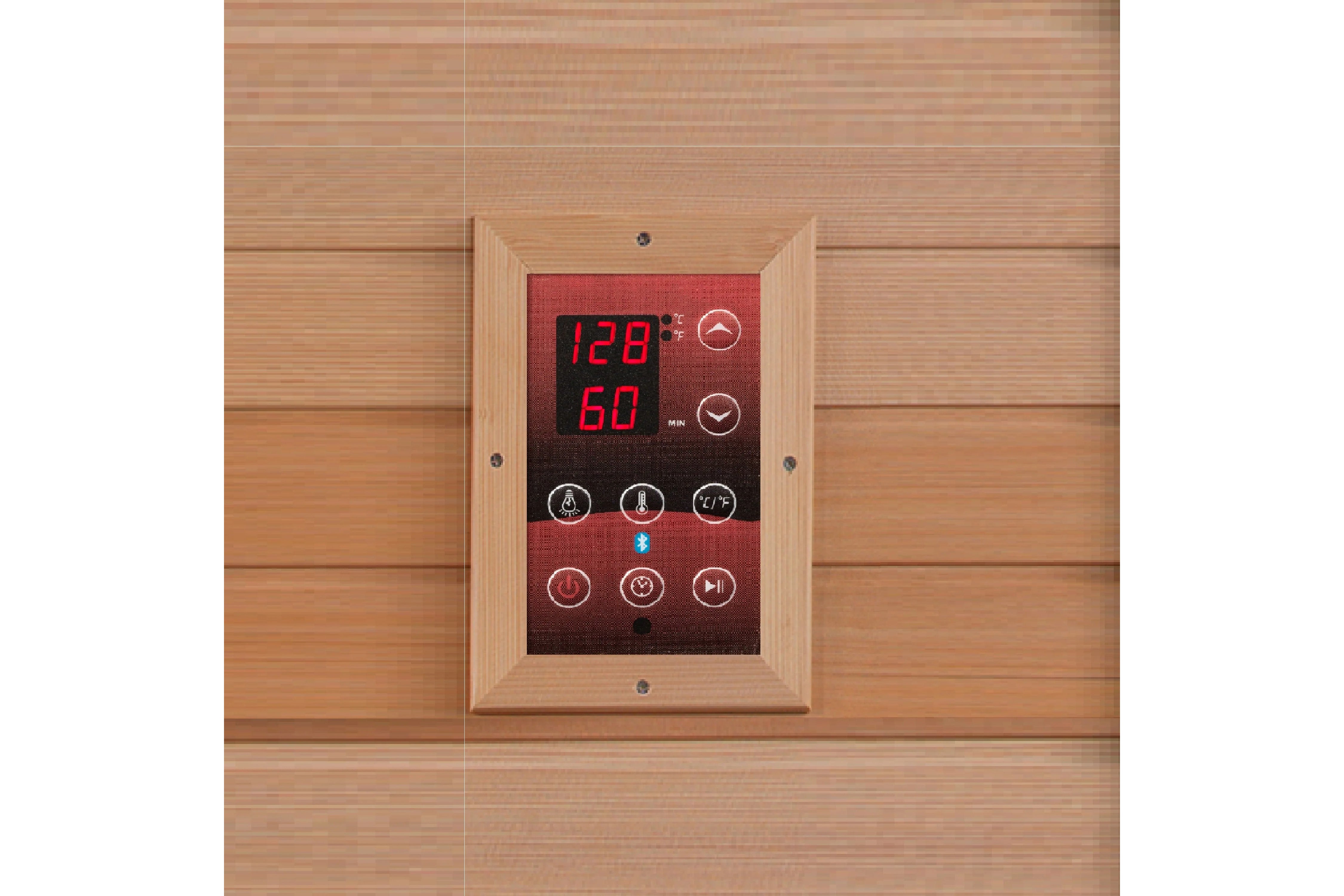 Golden Designs Near Zero EMF Far Infrared Sauna for Home Spa Therapy - Relaxation, Detox & Pain Relief