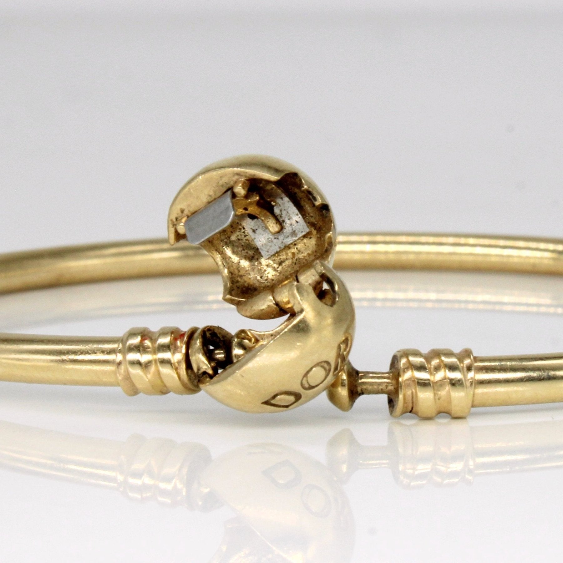 Pandora 14k Yellow Gold Bracelet for Women - 7 Inch Adjustable Chain - Perfect for Gifts, Anniversaries & Special Occasions