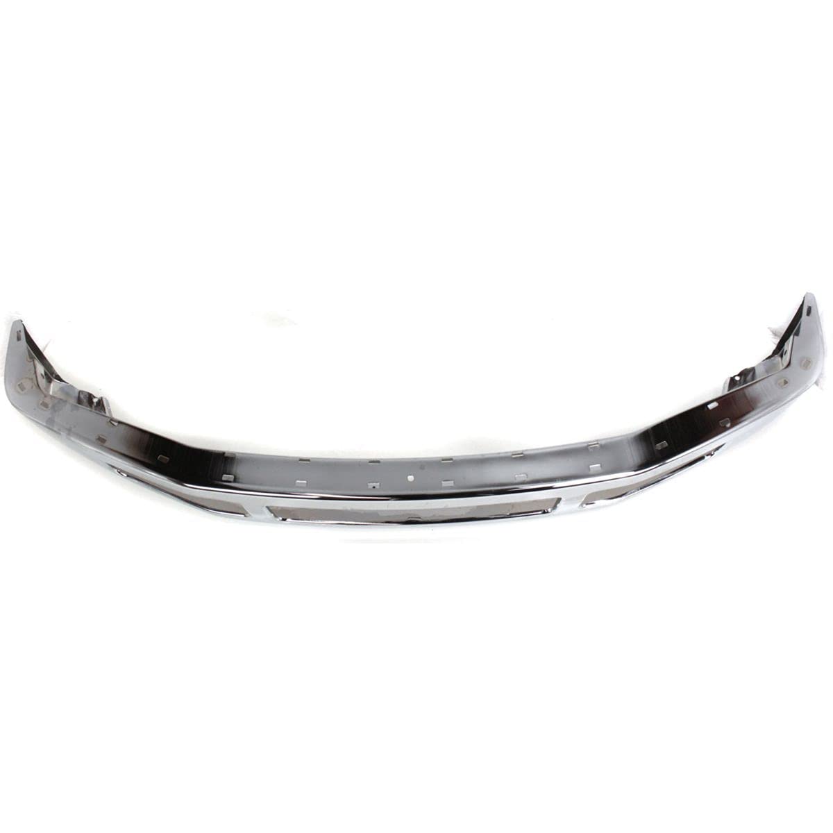 Chrome Steel Front Bumper Replacement for 2008-2010 Ford F-250 SD & F-350 SD Trucks - Heavy Duty FO1002406 - Off-Road Protection & Truck Customization