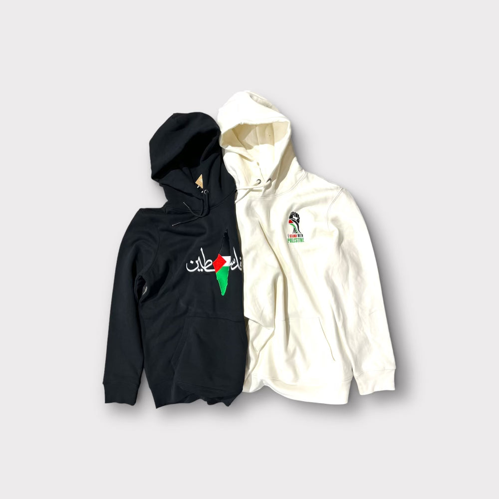 Palestine Hoodie - Comfortable Unisex Pullover for Men & Women - Perfect for Protests, Solidarity Events & Casual Wear