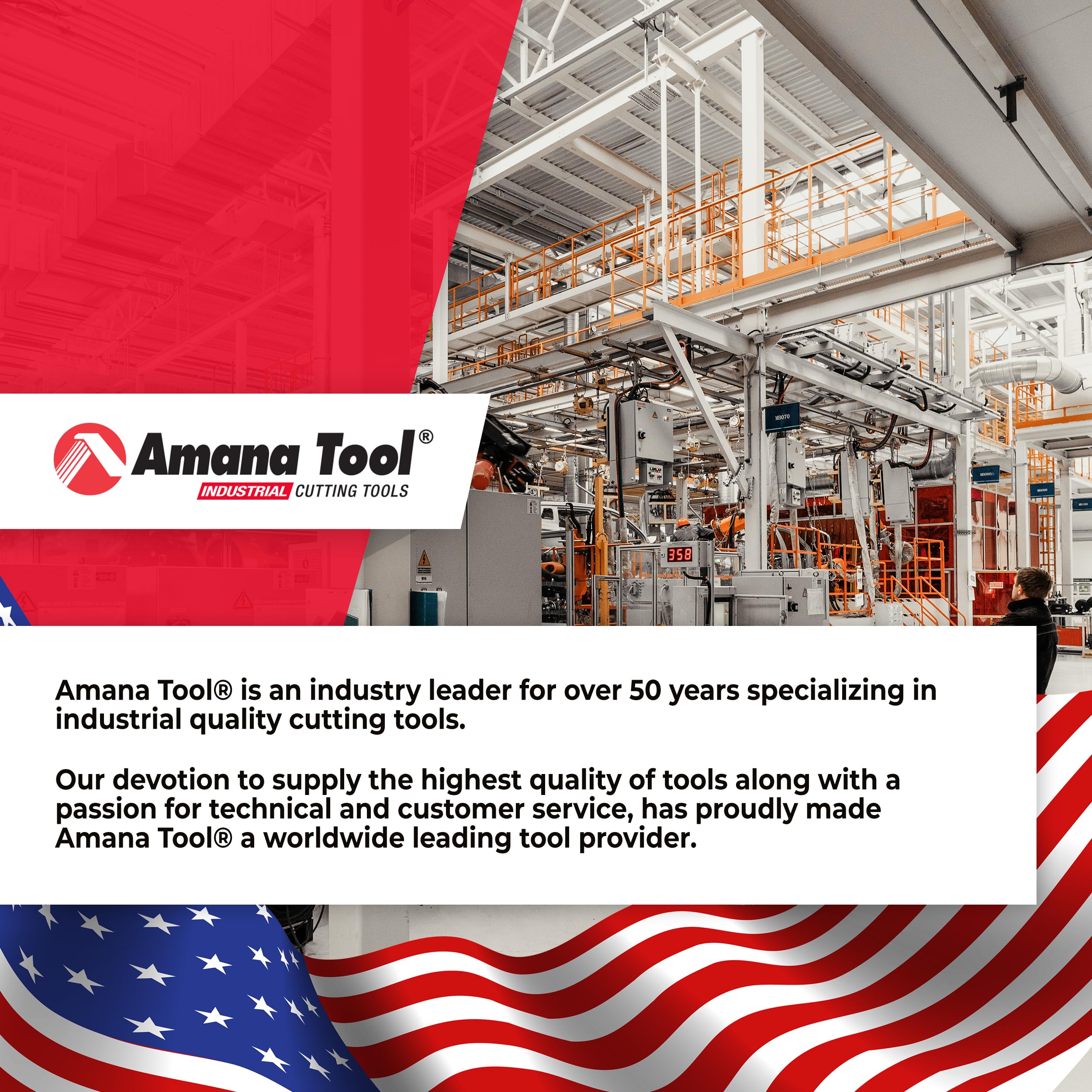 Amana Tool 46354-K CNC Solid Carbide Spektra Extreme Tool Life Coated Mortise Compression Router Bit - Perfect for Woodworking, Cabinetry, and Precision CNC Cutting