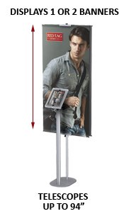 Apple® iPad Graphic Banner Stands - 24