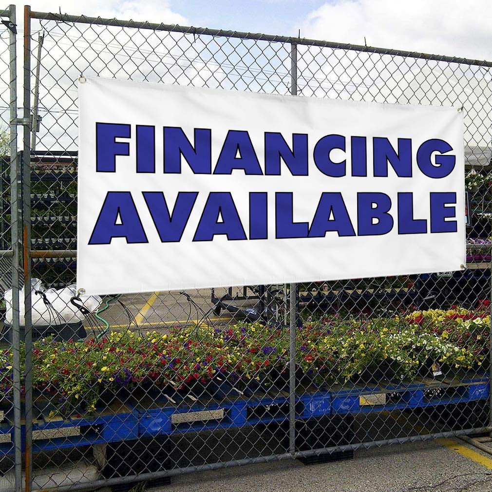 Vinyl Banner - 60x144 Inches, Weatherproof Outdoor Advertising Sign with 10 Grommets | Multiple Sizes Available | Business, Industrial & Yard Use | Perfect for Events, Sales & Promotions