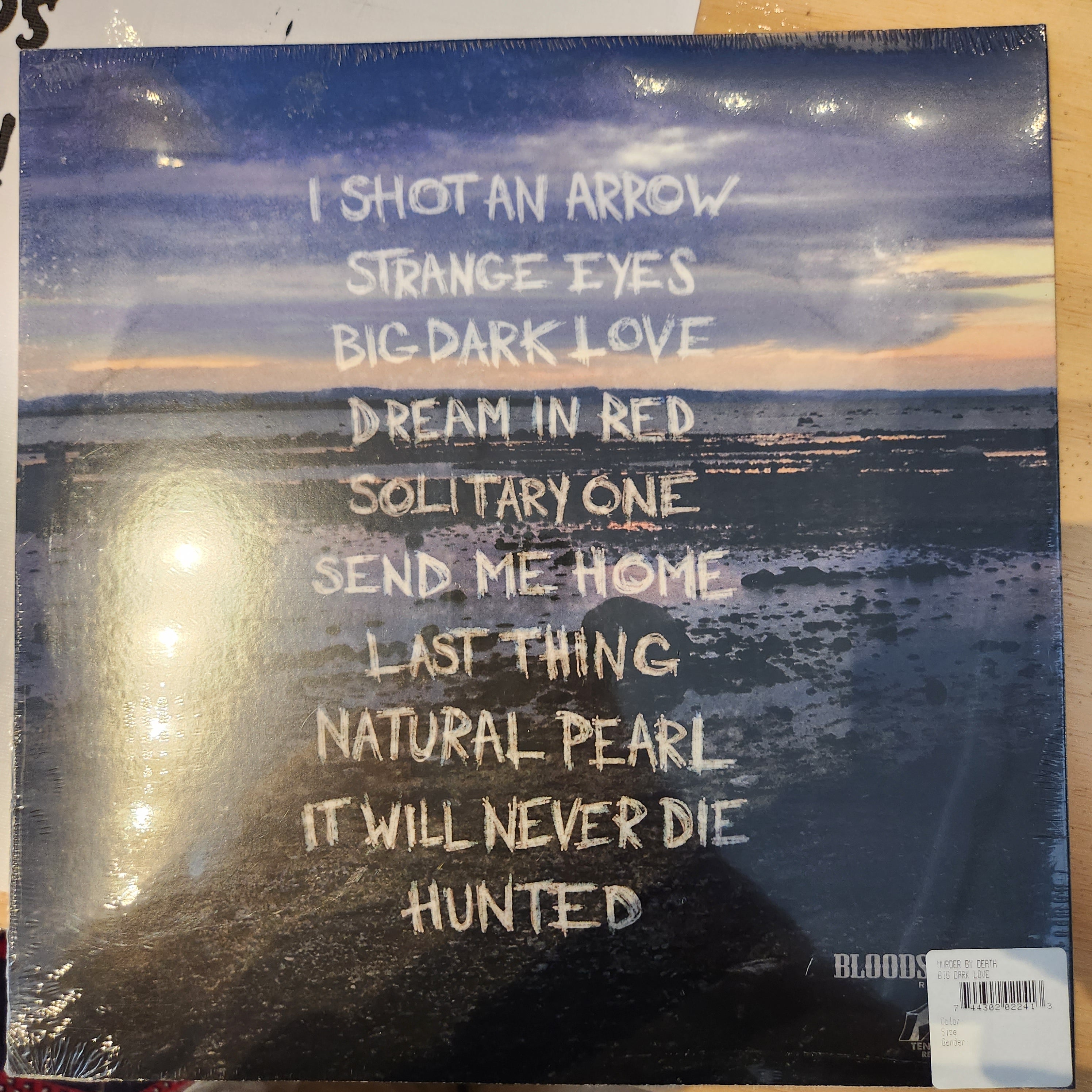 Murder By Death - Big Dark Love Vinyl LP | Limited Edition Gothic Rock Record | Perfect for Collectors & Dark Music Lovers