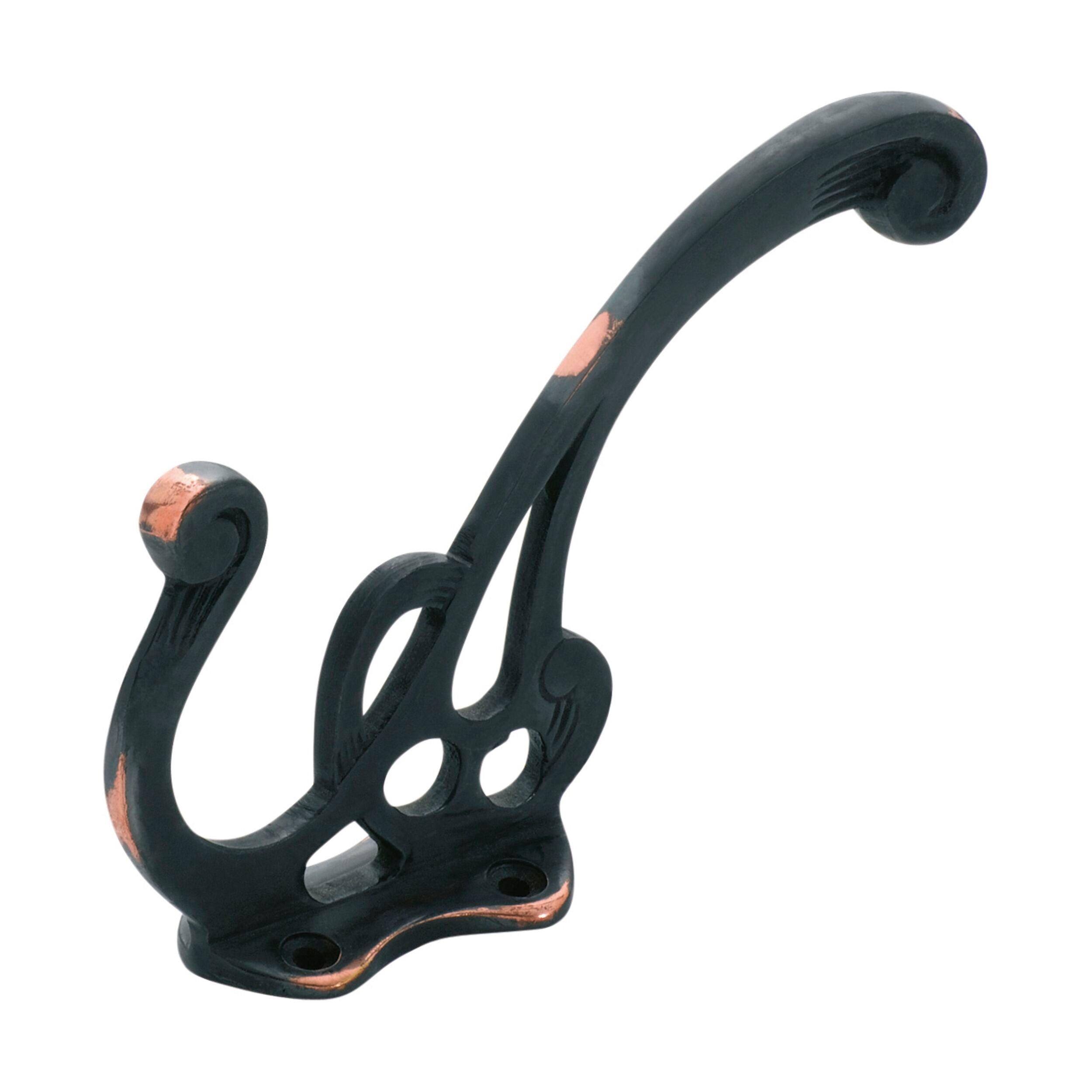 3911 Nouveau Antique Copper Hat & Coat Hook - 4.5