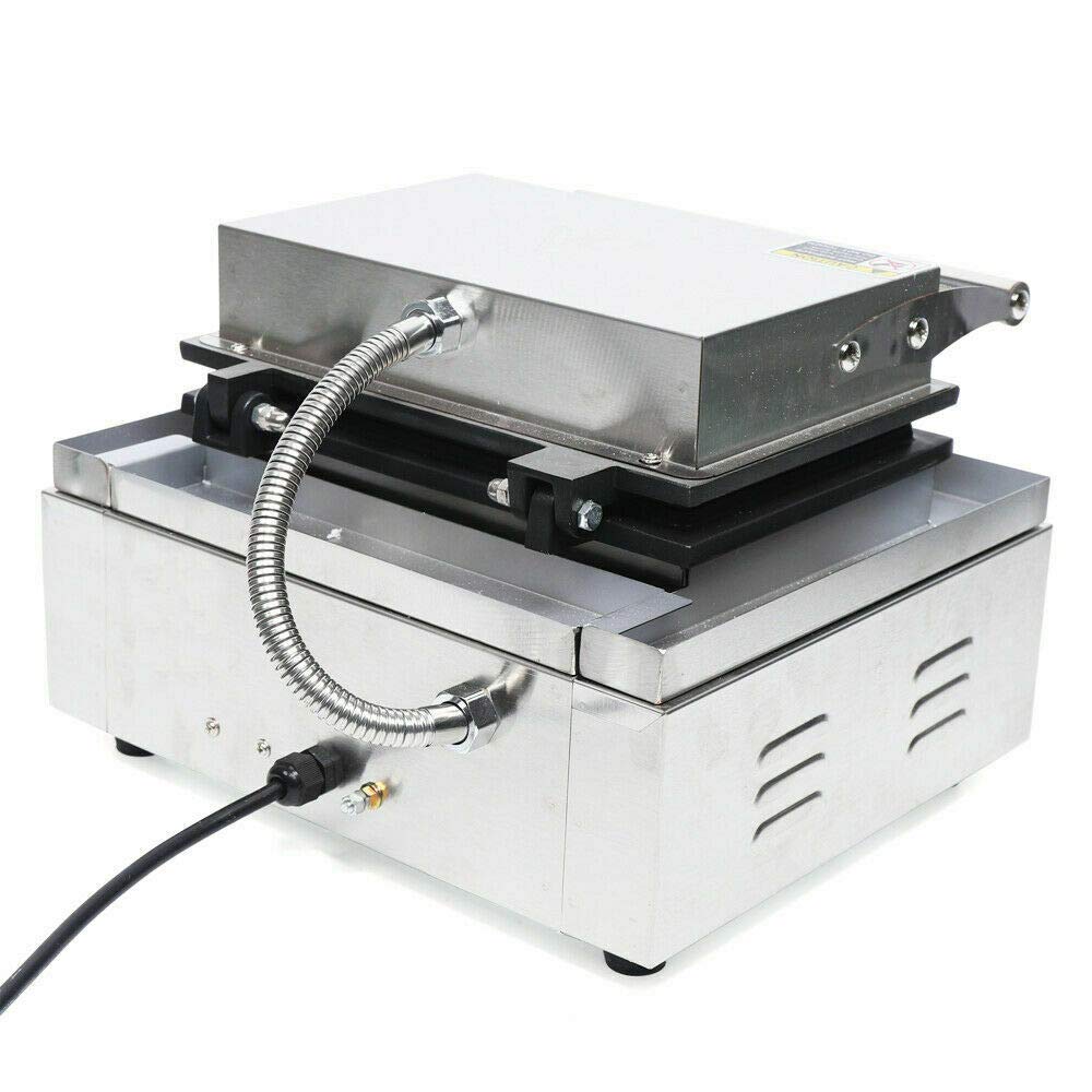 Commercial Electric Corn Dog Maker - 5 Pcs Nonstick Waffle Hot Dog Machine for Home & Restaurant Use | Perfect for Bakeries, Snack Bars & Food Trucks (Corn Shape)