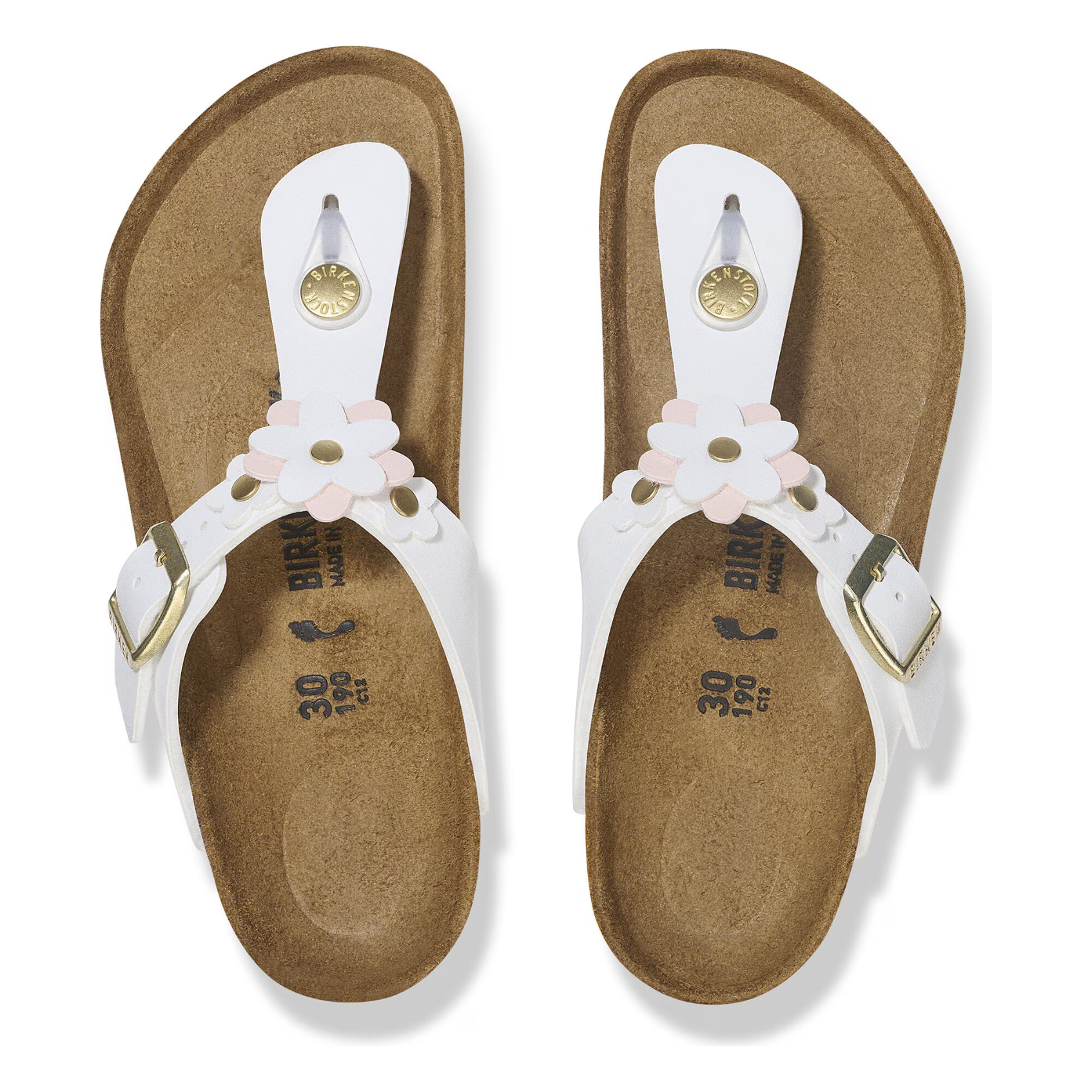 Birkenstock Kids Gizeh Sandals with Floral Print - Comfortable & Stylish for Beach, Pool, and Summer Outings