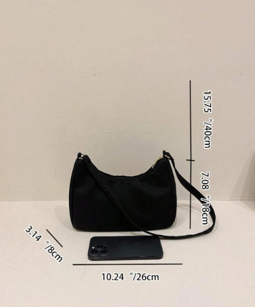 Stylish Glowic Hobo Bag for Women - Trendy Sling Shoulder Bag (WBAG-84) | Perfect for Work, Travel & Everyday Use