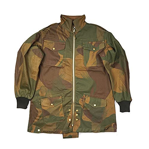Vintage Denison Jacket - Authentic British Army WWII Paratrooper Replica Coat for Outdoor Enthusiasts & Military History Buffs | Perfect for Reenactments, Cosplay & Cold Weather Adventures