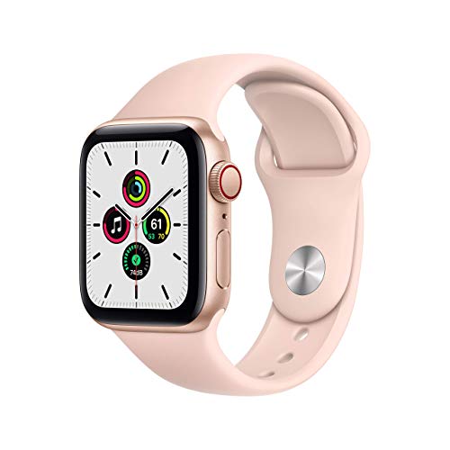 Gold Aluminium Case with Pink Sand Sport Band