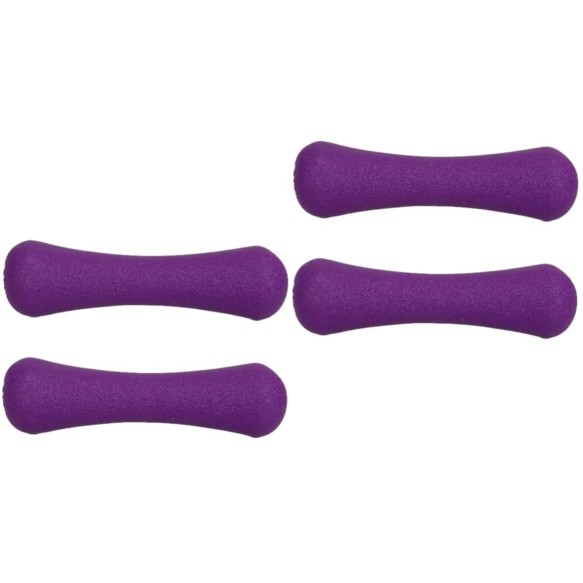 BESPORTBLE 4-Piece Kids Dumbbell Set - Gym Fitness Equipment for Women & Girls - Purple Bone Iron Dumbbells for Home Workout, Strength Training & Yoga Accessories