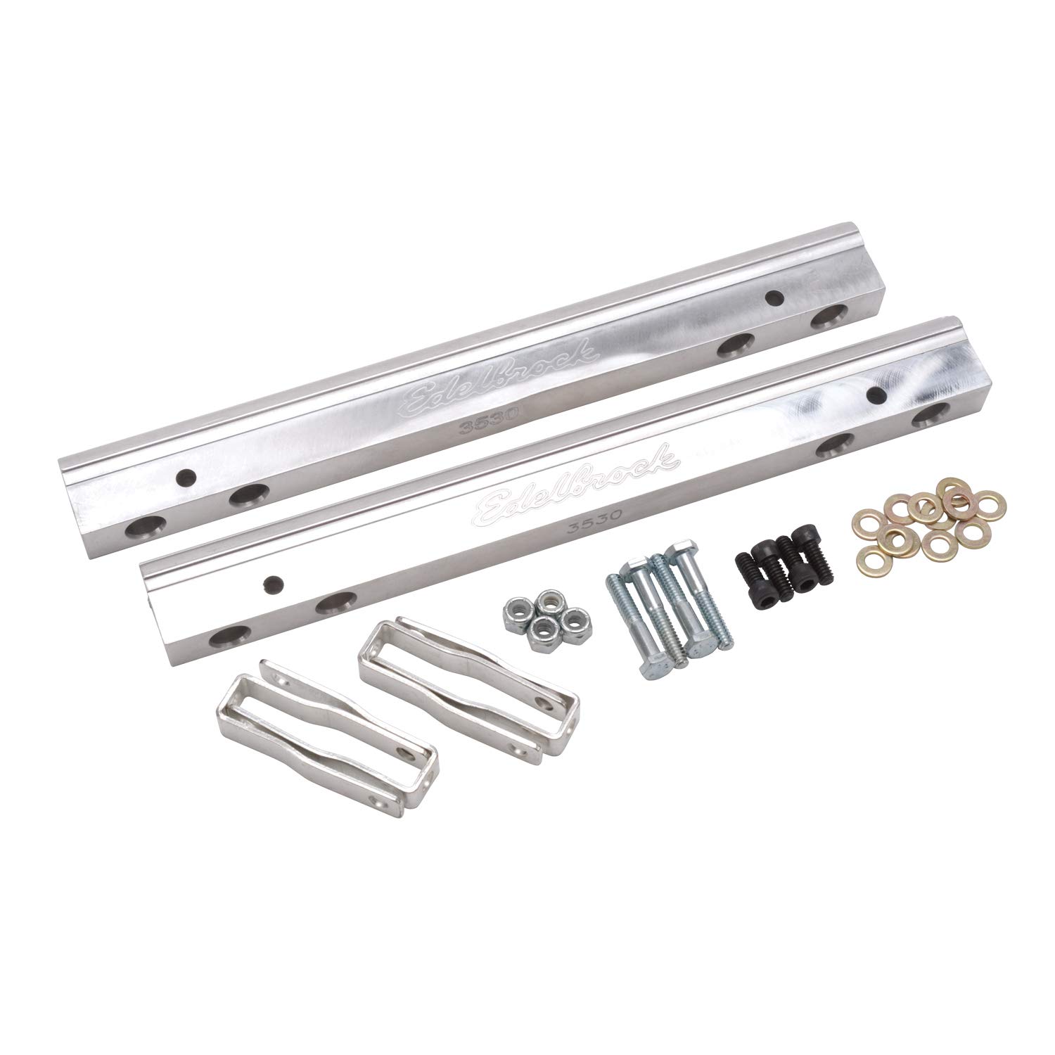 Edelbrock 3630 Fuel Rail Kit - High Performance Aluminum Fuel Rail for Chevy LS Engines - Perfect for Racing, Street Performance & Engine Upgrades