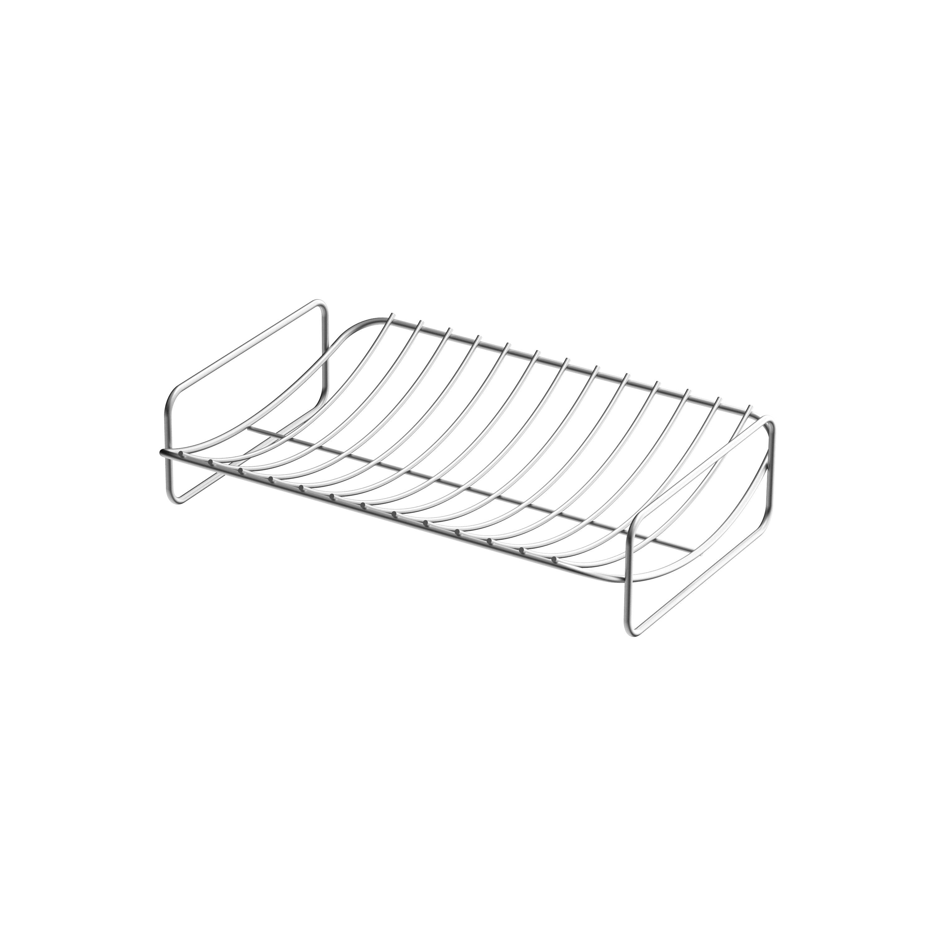 BergHOFF Leo Graphite Nonstick Recycled Cast Aluminum Roasting Pan with Removable Rack - 16.5
