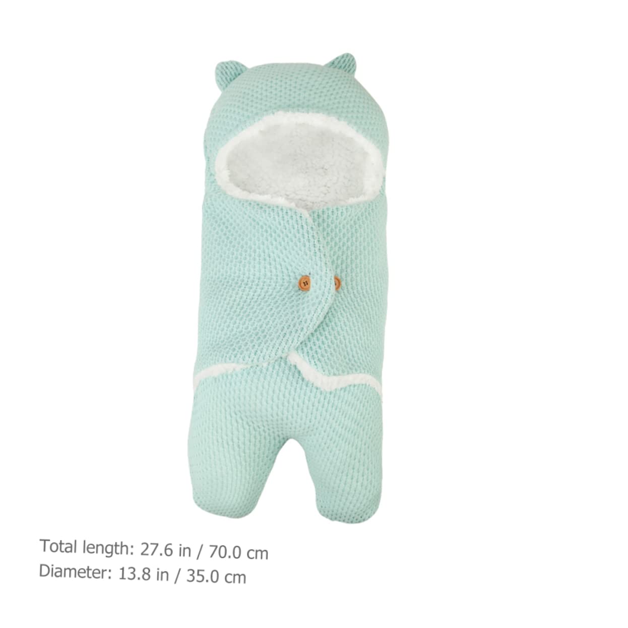 IWOWHERO Baby Stroller Winter Footmuff - Warm & Cozy Stroller Liner for Girls & Boys - Soft Acrylic Material for Cold Weather - Perfect for Outdoor Walks, Shopping & Travel
