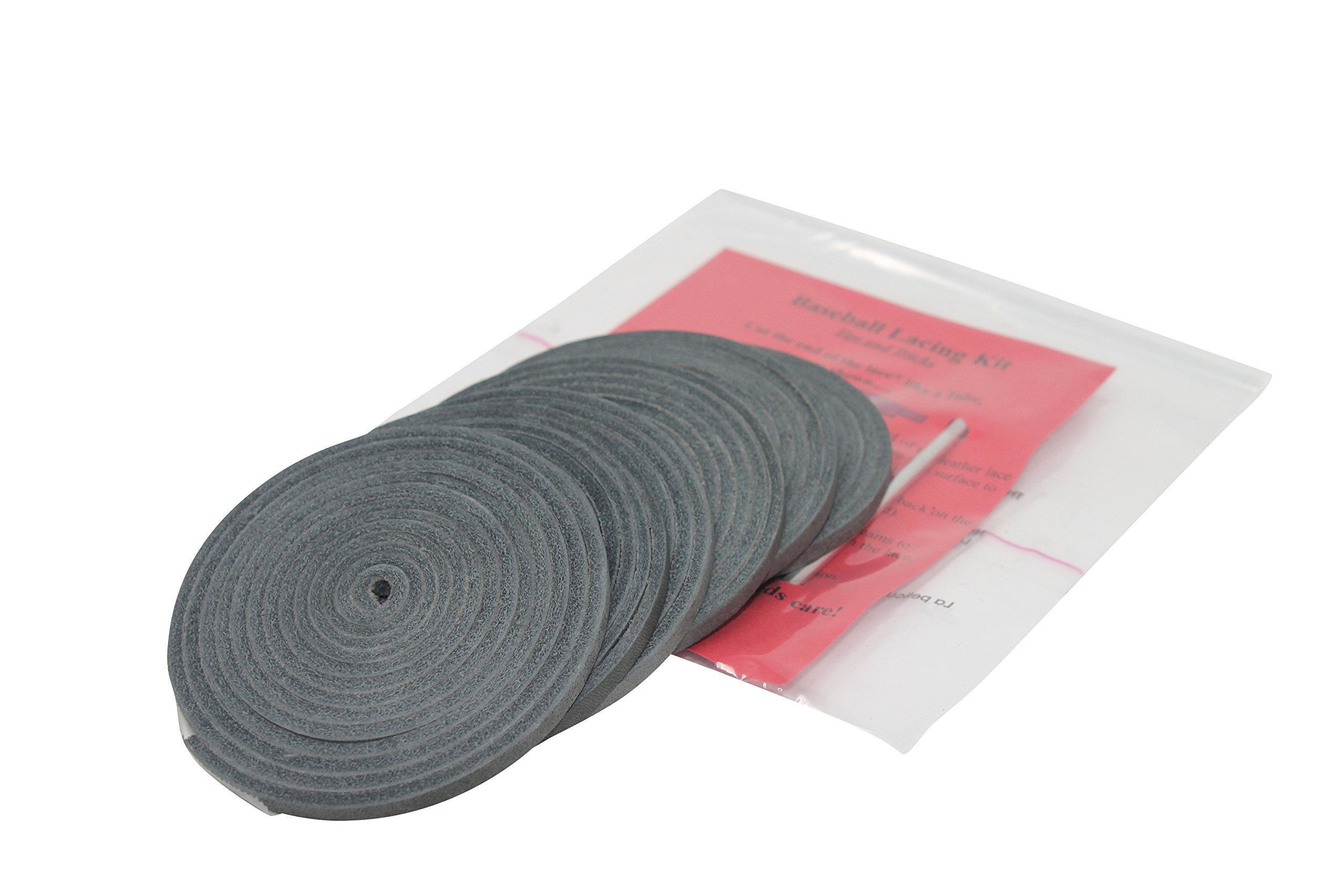 TOFL Premium Baseball & Softball Glove Lace Repair Kit - 6 Genuine Leather Laces with Needle for Catchers Mitt, Fielding Gloves & All Baseball Equipment Maintenance - Perfect for Glove Repair, Restoration & Break-in Sessions
