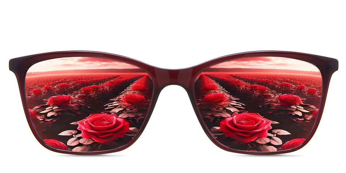 ELLE Women's Prescription Sunglasses - Stylish UV Protection Eyewear for Driving, Outdoor Activities & Fashion
