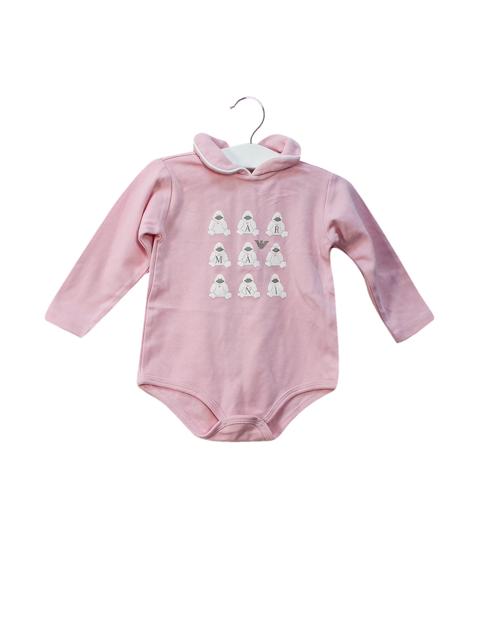 Armani Jumpsuit for Baby Girls 9 Months | Premium Cotton Romper with Stylish Design | Perfect for Special Occasions, Family Photos & Everyday Wear