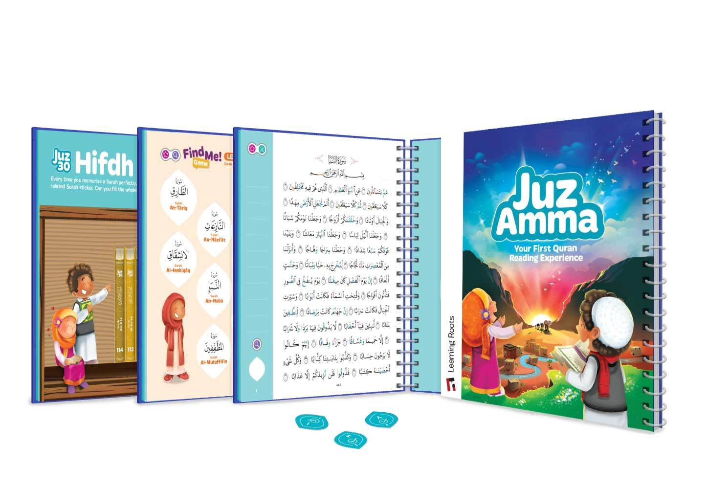 Juz Amma - Complete Quranic Chapters for Daily Recitation | Perfect for Prayer, Memorization & Spiritual Reflection