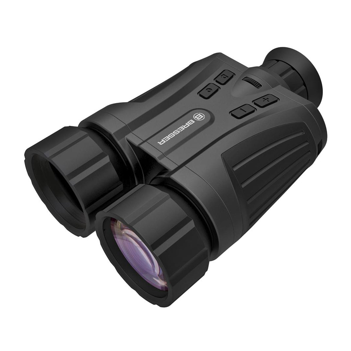 Bresser 5x42 Digital Night Vision Binoculars with Video Recording - HD Infrared Night Vision Goggles for Hunting, Wildlife Observation & Security Surveillance
