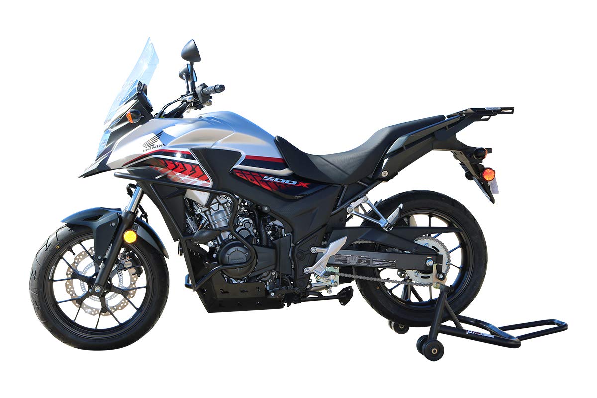 T-Rex Racing Heavy-Duty Aluminum Luggage Rack for Honda CB500X (2013-2023) & NX500 (2024) | Motorcycle Cargo Carrier for Adventure Touring & Commuting