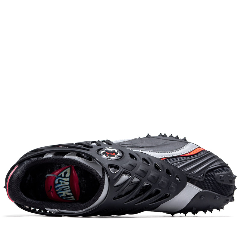 A$AP Rocky x Puma Mostro Gabbia Leather Sneakers - Black/Silver - Streetwear Fashion & Urban Lifestyle Shoes for Men