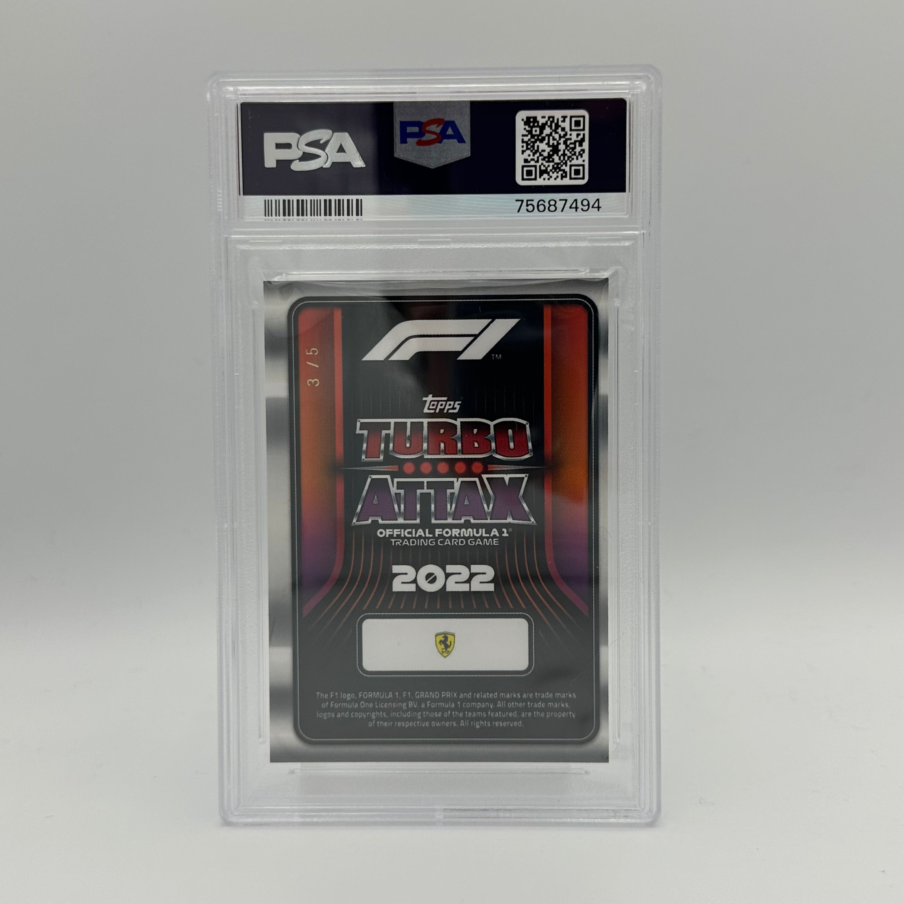 PSA 6 Charles Leclerc #CL16 Signed Red F1 Racing Card - Collectible Autograph Memorabilia for Formula 1 Fans & Sports Collectors (Perfect for Display, Trading, and Investment)