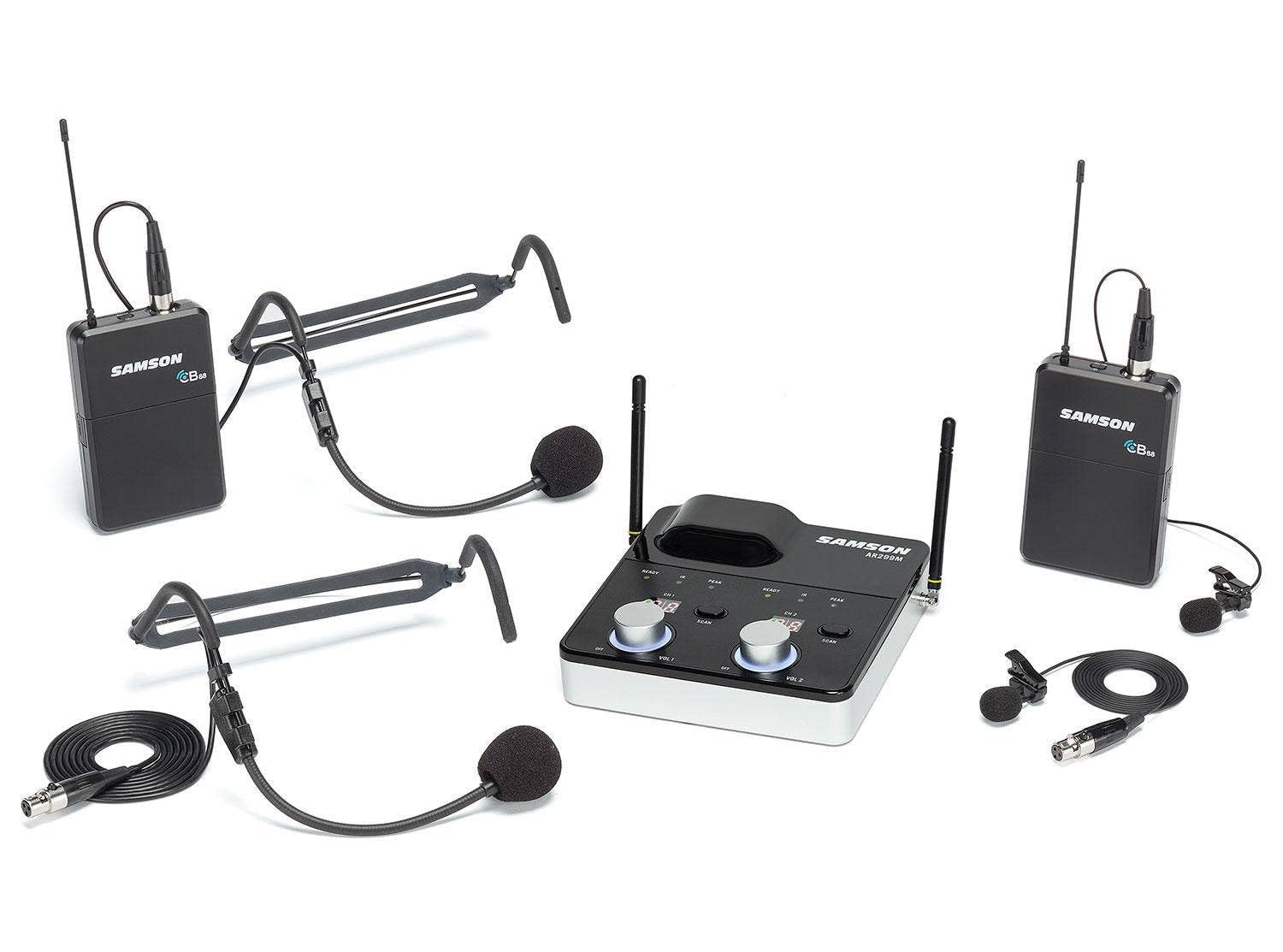 Samson Concert 288m Professional Wireless Presentation System (D Band) - Ideal for Business Meetings, Conferences & Classroom Presentations