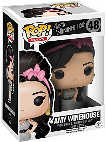 Funko Pop! Rocks: Amy Winehouse #48 Vinyl Collectible Figure with Protective Case - Music Icon Collectible for Display & Gift Giving