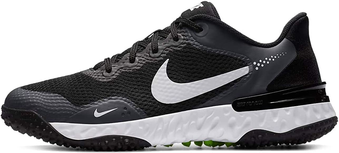 Nike Men's Alpha Huarache ELT 3 Turf Football Cleats - Lightweight Athletic Training Shoes for Soccer, Football & Field Sports - Perfect for Artificial Turf & Grass Surfaces