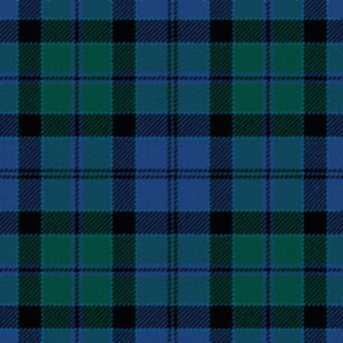 Authentic Hebridean Old District Tartan Wool Fabric - Premium Scottish Clan Tartan for Kilts, Scarves & Home Decor | Perfect for Traditional Scottish Attire, DIY Sewing & Highland Events