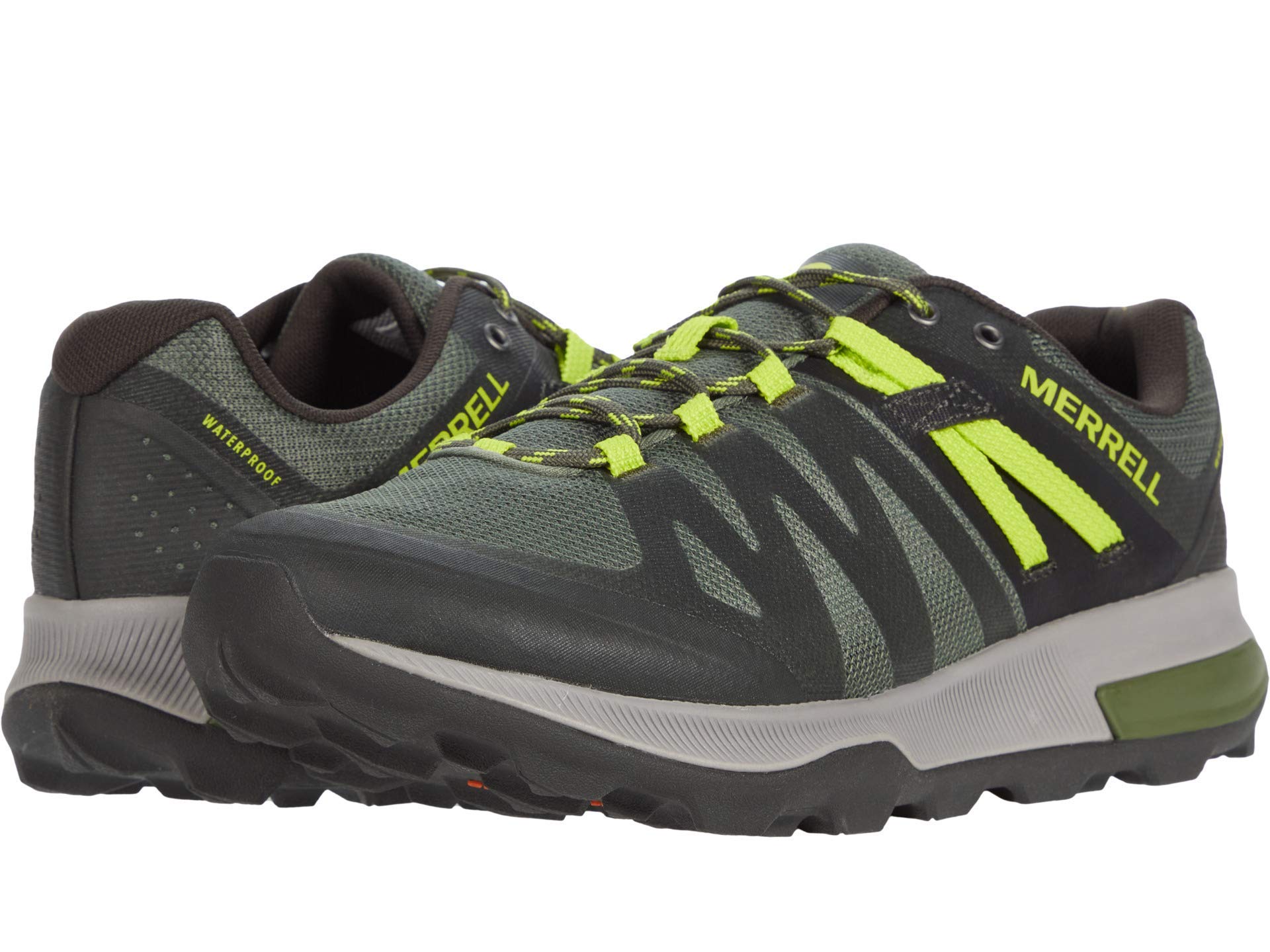 Merrell Men's Zion FST WP Waterproof Trail Running Shoes - Lightweight Hiking & Outdoor Adventure Footwear for Men