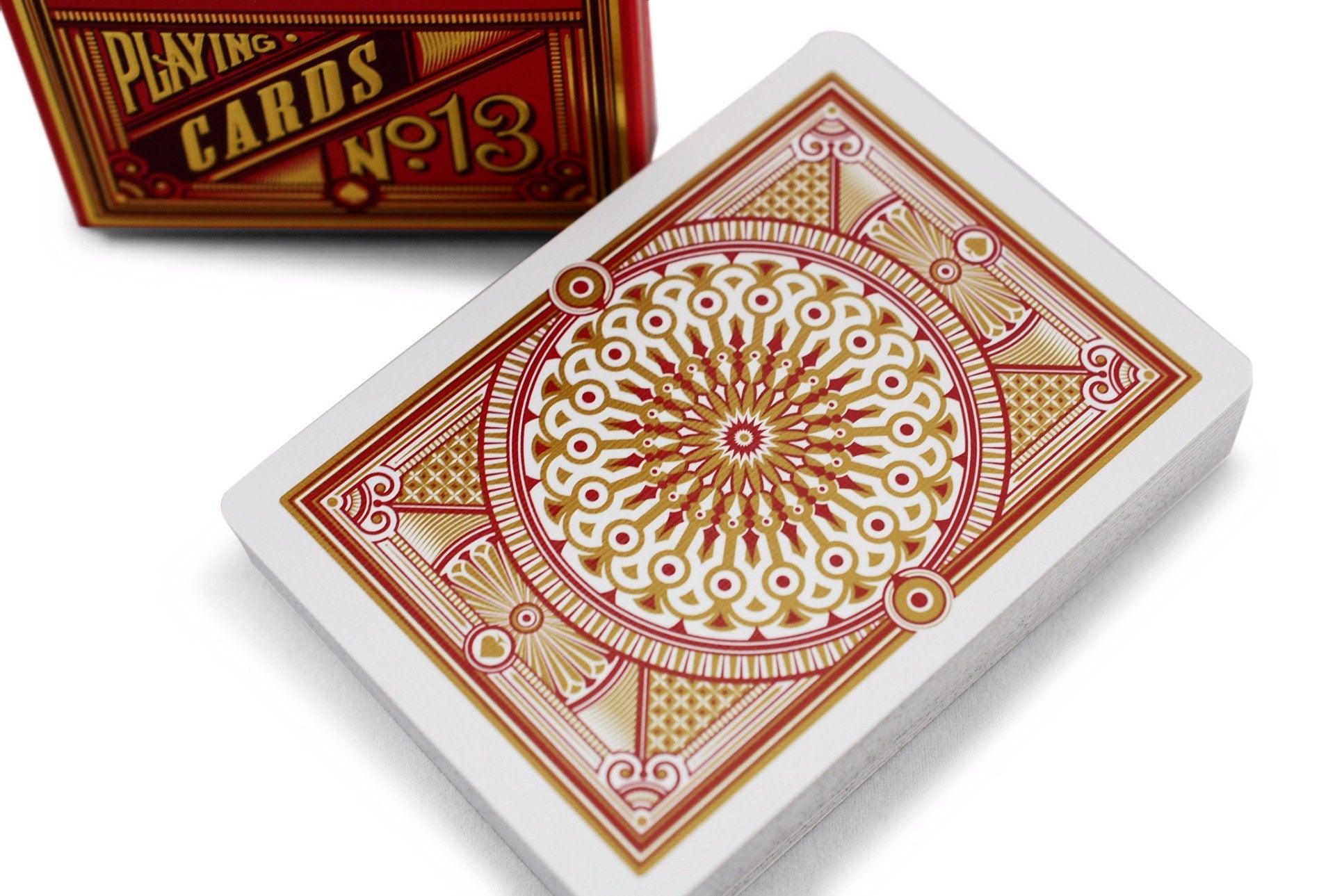 Scarlett Tally Ho Playing Cards - Premium Poker Size Deck for Magic Tricks, Cardistry & Casino Night - Perfect for Card Games, Collectors & Professional Performers