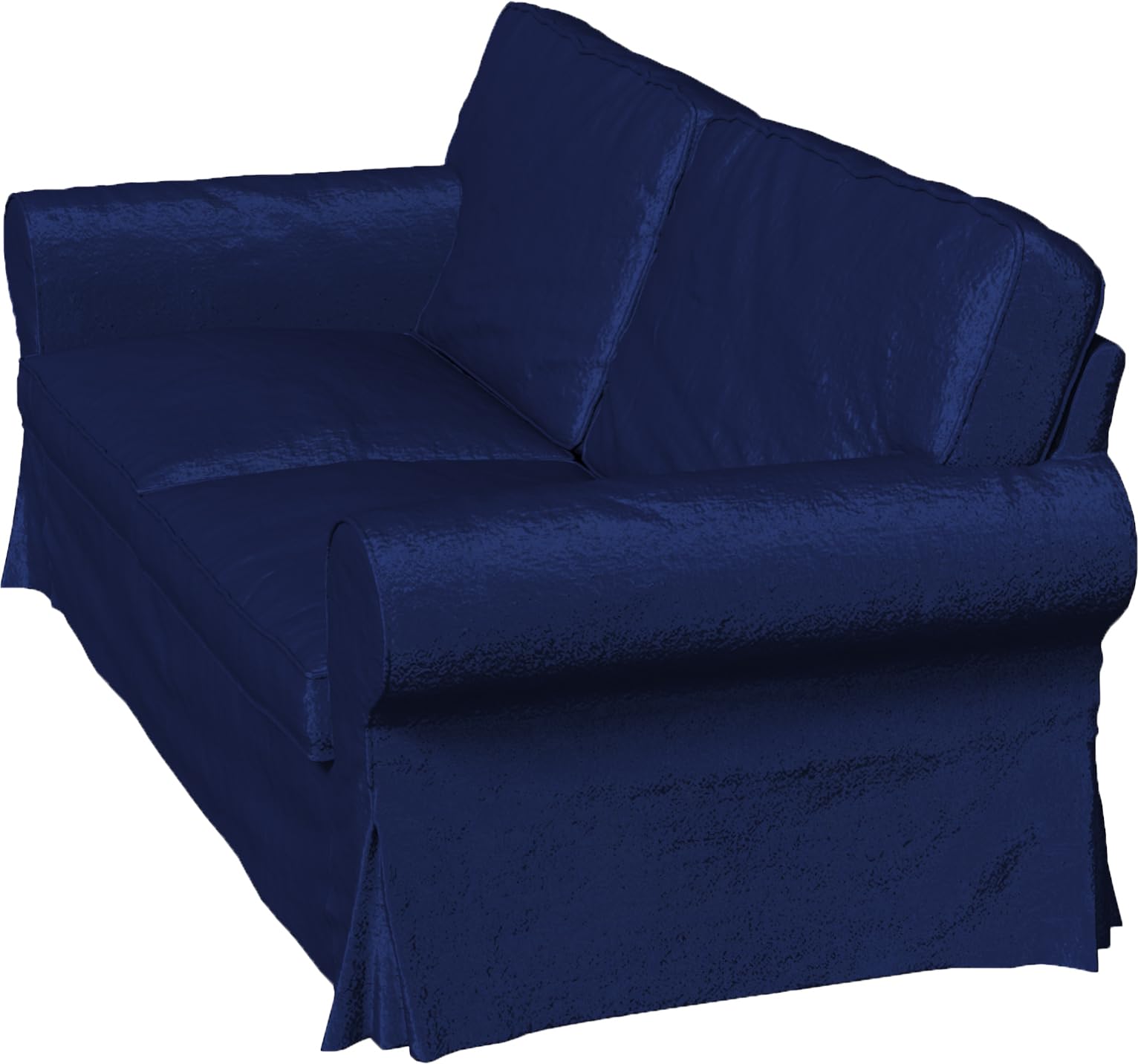 Heavy Duty Velvet Sofa Slipcover Replacement for IKEA UPPLAND 2-Seat Loveseat - Durable Stretchable Furniture Protector (Royal Blue) | Perfect for Living Room, Bedroom & Home Decor
