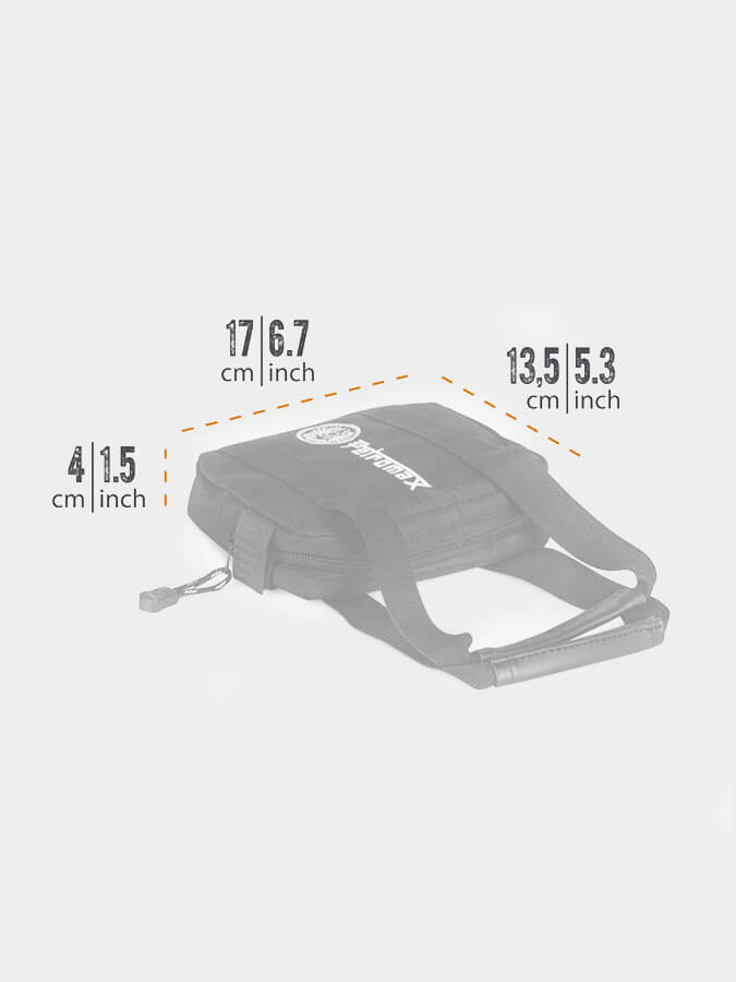 Petromax Sandwich Iron Transport Bag - Durable & Portable Carrying Case for Camping, Picnics & Outdoor Cooking